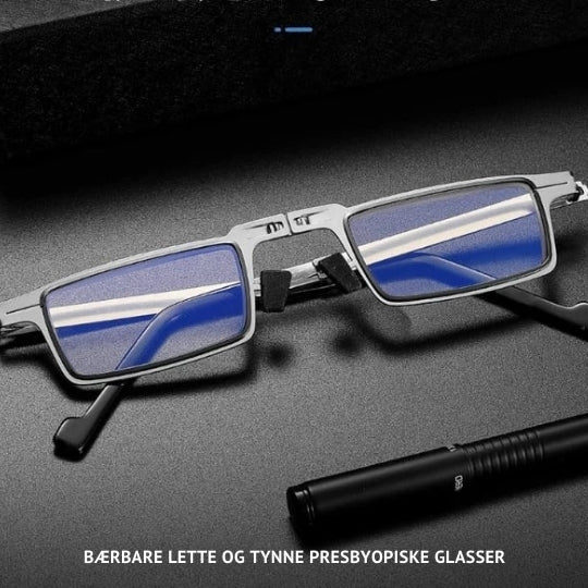 VisionFlex - Sammenleggbare lesebriller med skruefri design