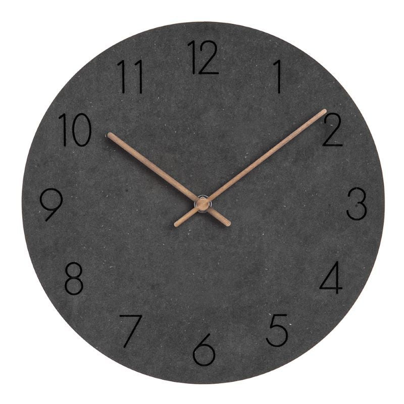 PureTime - Lydløs skandinavisk veggklokke