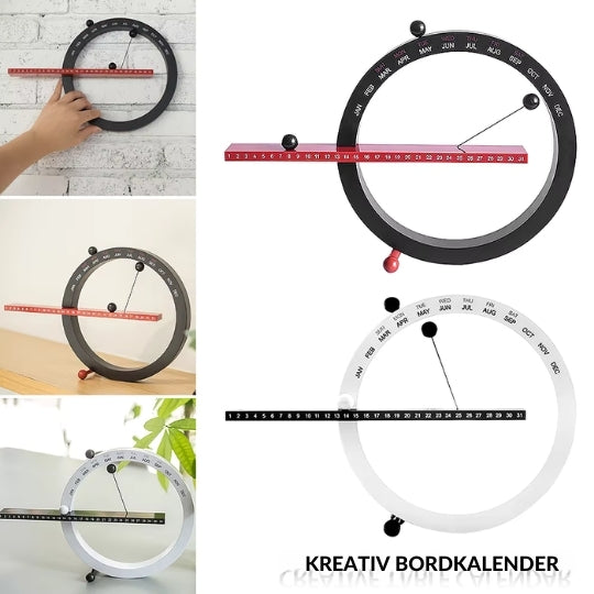 TimeGlide - Magnetisk evighetskalender for moderne hjemmedekorasjon