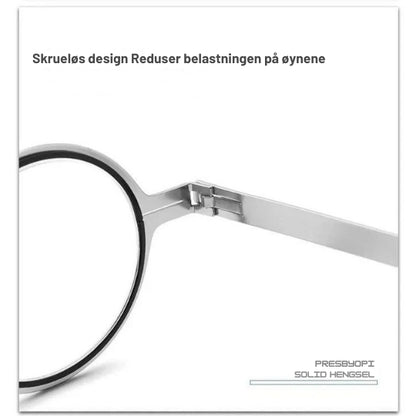 VisionFlex - Sammenleggbare lesebriller med skruefri design