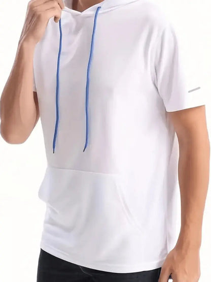 James - T-skjorte med hette og kengurulomme