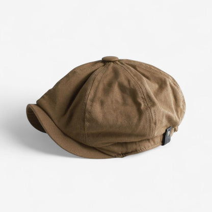 Aurelio – Brettbar Åttekantet Caps med Justerbar Passform