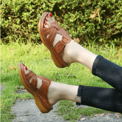 VivaWalk - Komfortable Slip-On Tøfler med Ekstra Traction