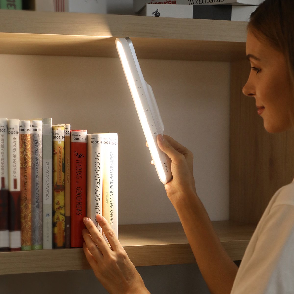LumiBeam - Trådløs oppladbar lysstang med justerbar lysstyrke