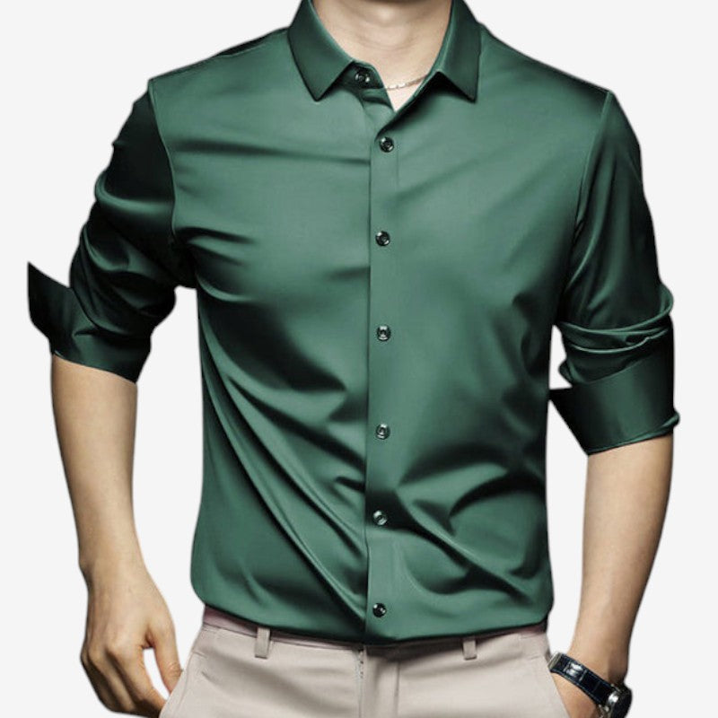 Wessel – Skjorte med lange ermer og knapper