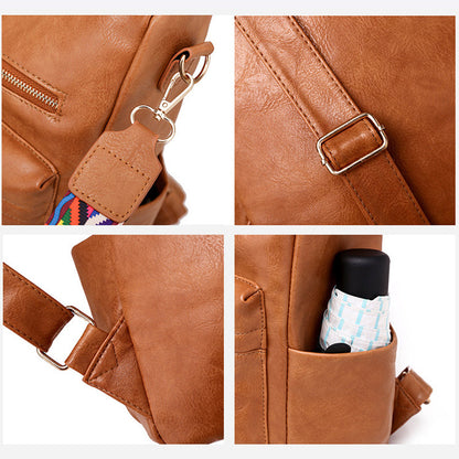 NovaLuxe – Sikker Glidelåslukking Ryggsekk med Dobbel Skulderstropp