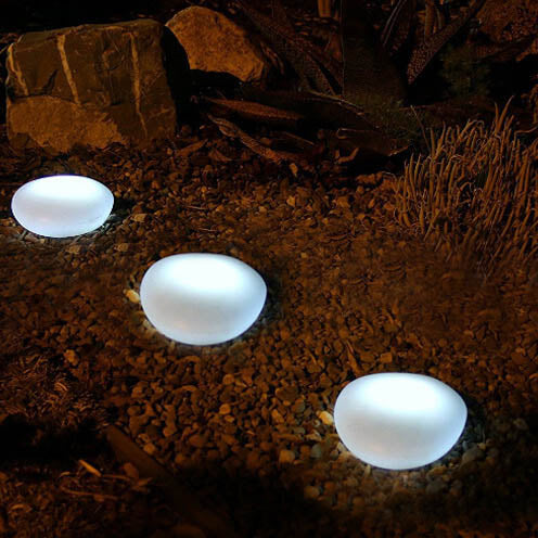 LumeRock - Solcelle LED-Stilys med Naturlig Estetikk
