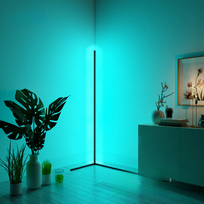 AmbianceGlow - Premium LED-gulvlampe med alternativer for millioner av farger