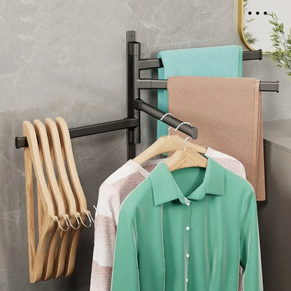 SpaceSaver - Multifunksjonell roterende oppbevaringsstang for baderom