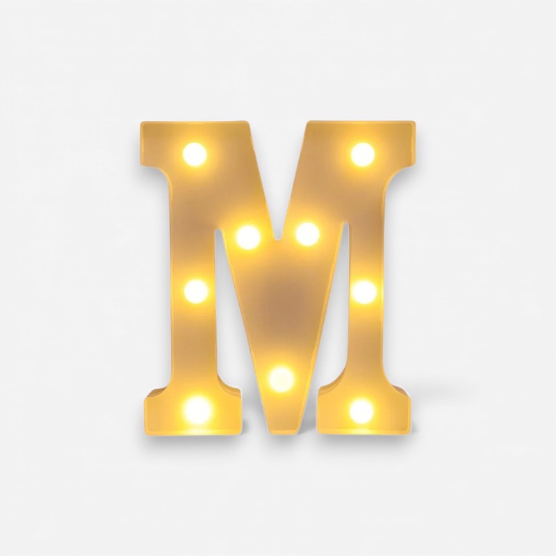 GlowLetter – Dekorativ LED-bokstavlampe med moderne design