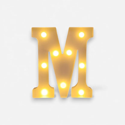 GlowLetter – Dekorativ LED-bokstavlampe med moderne design