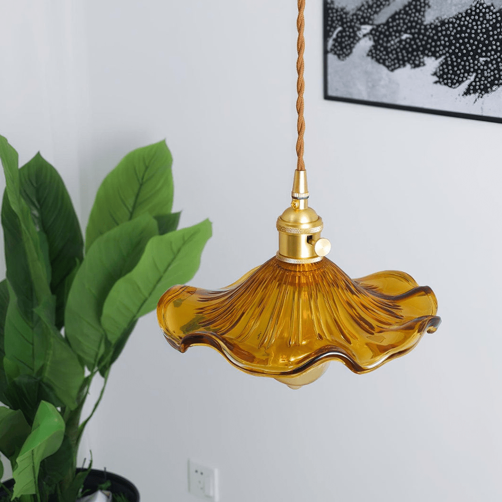 LumeGlow - Pendellampe med fantastisk blomsterdesign