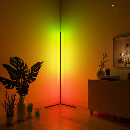 AmbianceGlow - Premium LED-gulvlampe med alternativer for millioner av farger