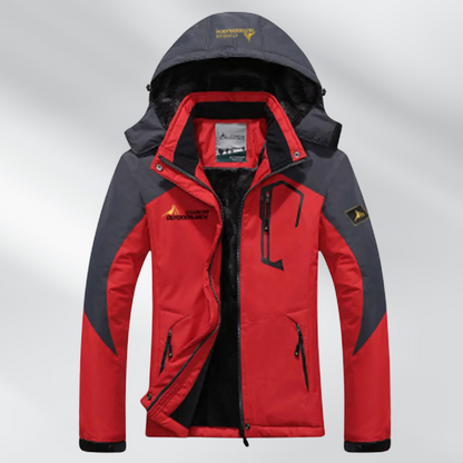 Maxwell - Parka med flere lommer med glidelås og vindtett beskyttelse