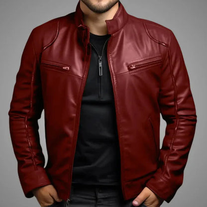 Carter – Moderne jakke med asymmetriske glidelåser og brystlommer