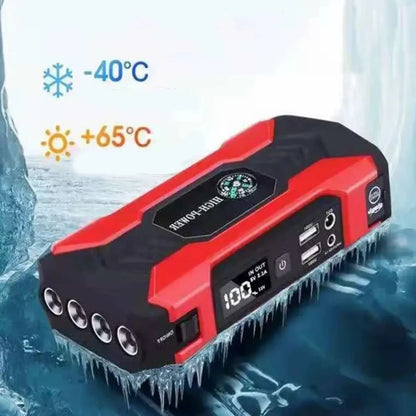 MaxVolt - 800 A bærbar starthjelp for bil med reversert lading