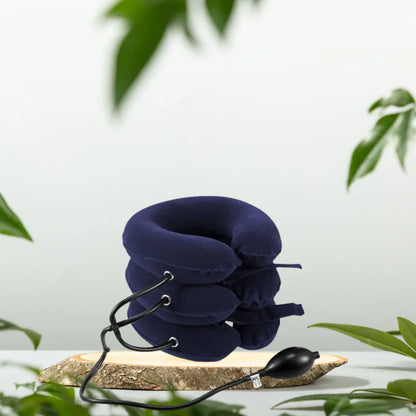 Neckora - Oppblåsbar nakkestøttepute for rask smertelindring