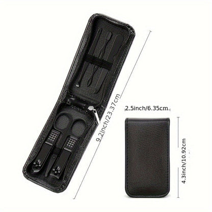 EliteGroom - 6-delers manikyrverktøy sett for presisjonspleie