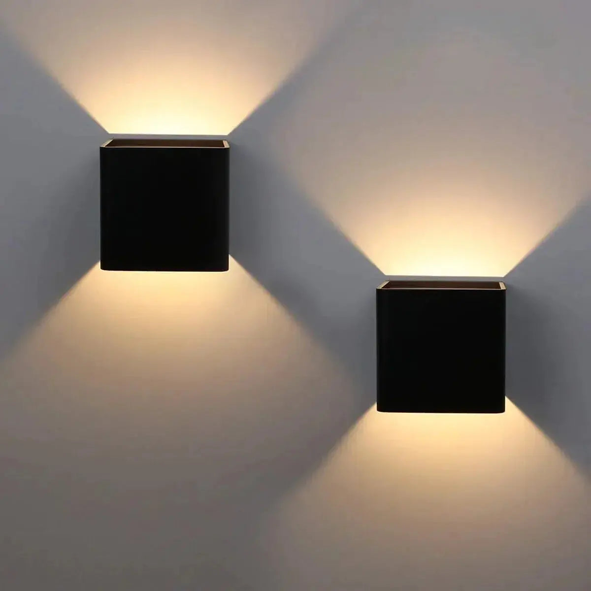 LumeGuard - Værbestandig LED-vegglampe med fjernkontroll
