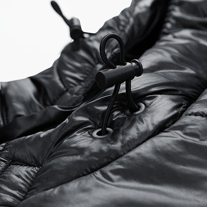 Mason - Vindtett pufferjakke med hette og glidelås