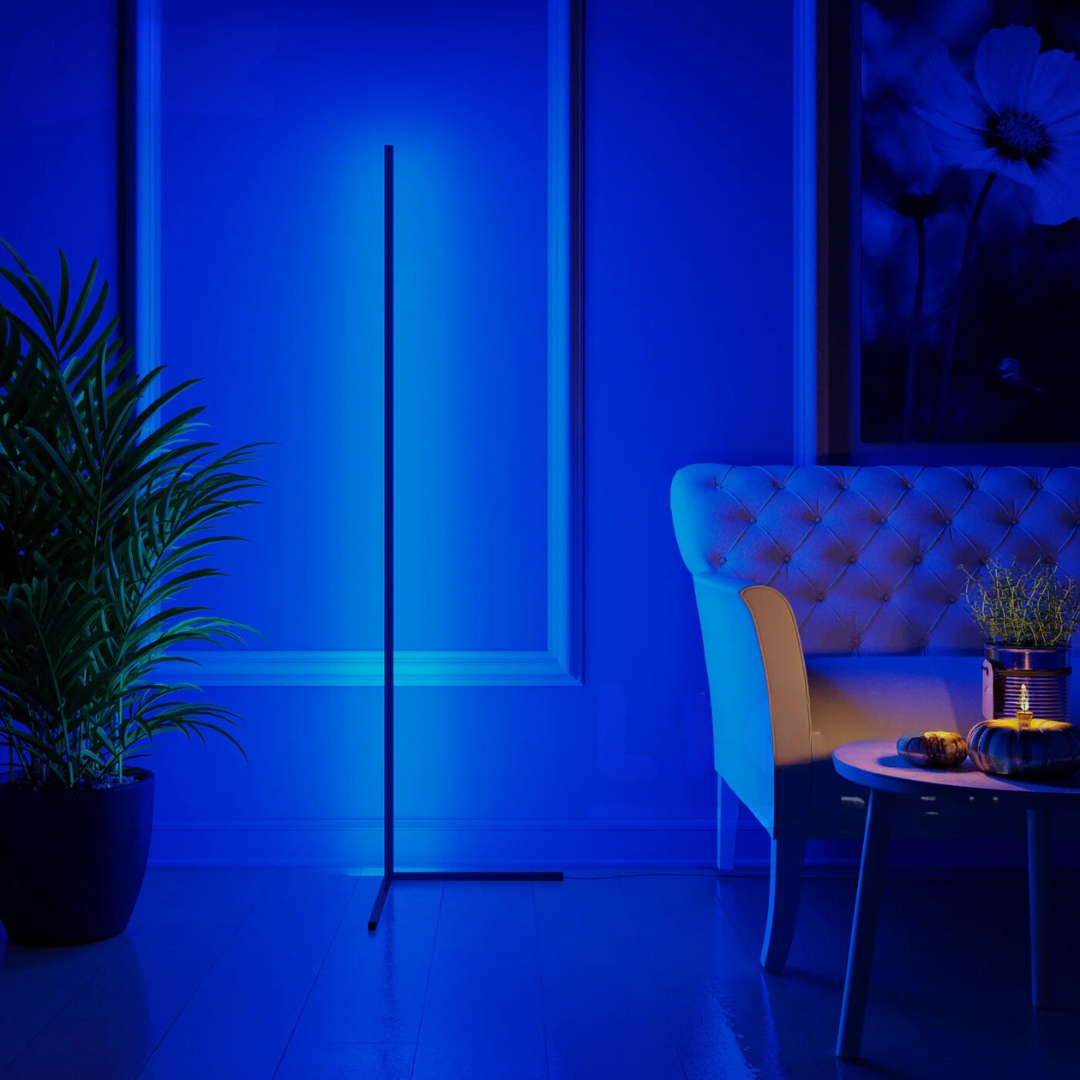 AmbianceGlow - Premium LED-gulvlampe med alternativer for millioner av farger