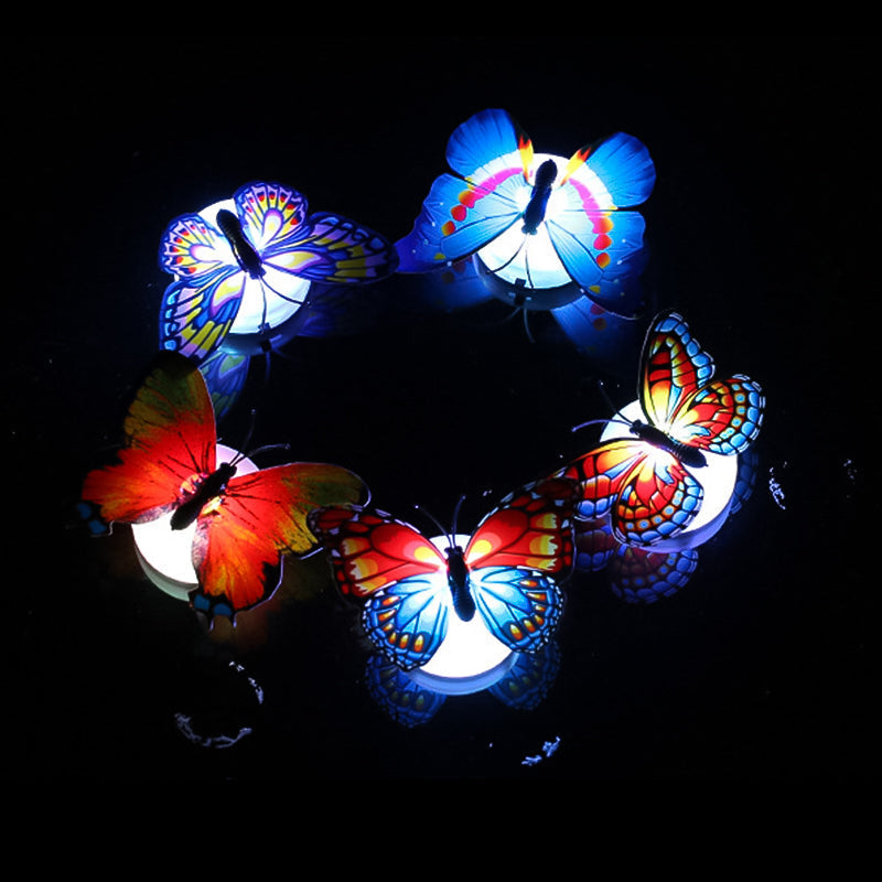 LumiWings – Fortryllende 3D Sommerfuglnattlys med Dekorativ Effekt