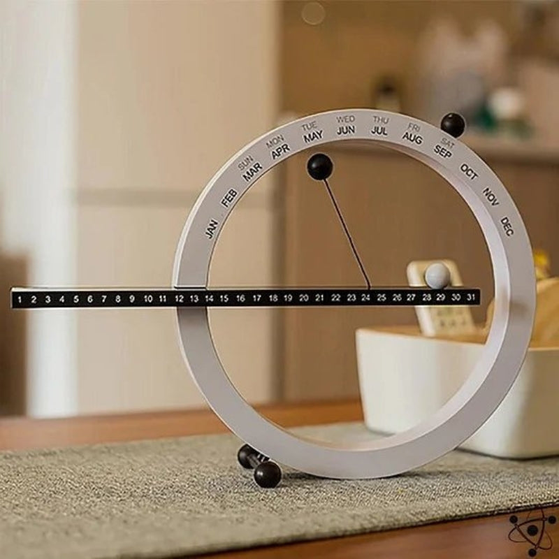 ChronoForm – Klassisk skrivebordskalender med justerbar datovisning og sirkulært oppsett