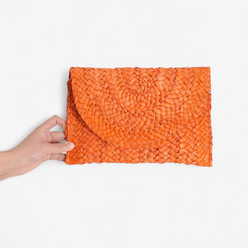 Aurielle – Clutchveske med Stor Lomme