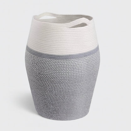 TidyWeave – Stor Vevd Skittentøyskurv med Håndtak