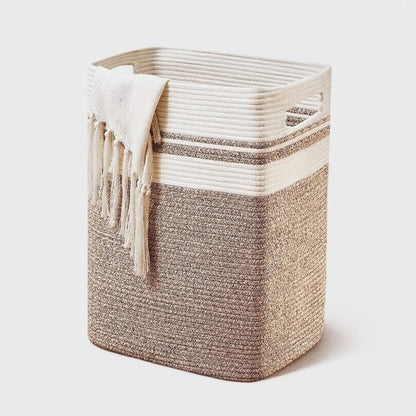 TidyNest – Jumbo Oppbevaringskurv med Romslig og Sammenleggbar Design