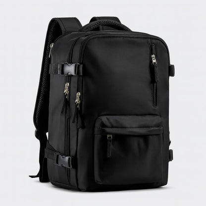 PackMate – Reiseveske med flere glidelåslommer og justerbar skulderstropp