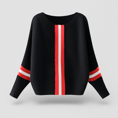 Ingrid - Genser med lange ermer og rund hals