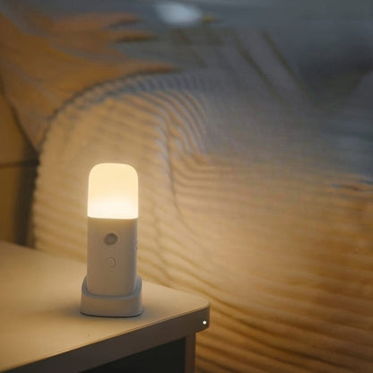 MotionGlow – Oppladbart LED Bevegelsessensorlys med Justerbar Lysstyrke