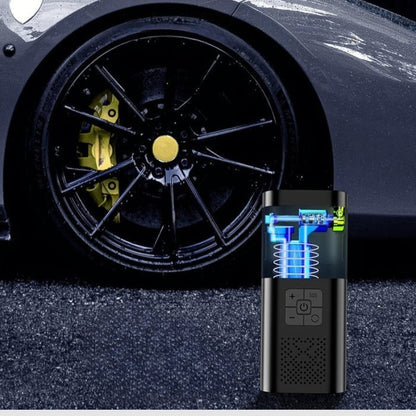 AirGauge – Oppladbar Luftkompressor med Digital Skjerm