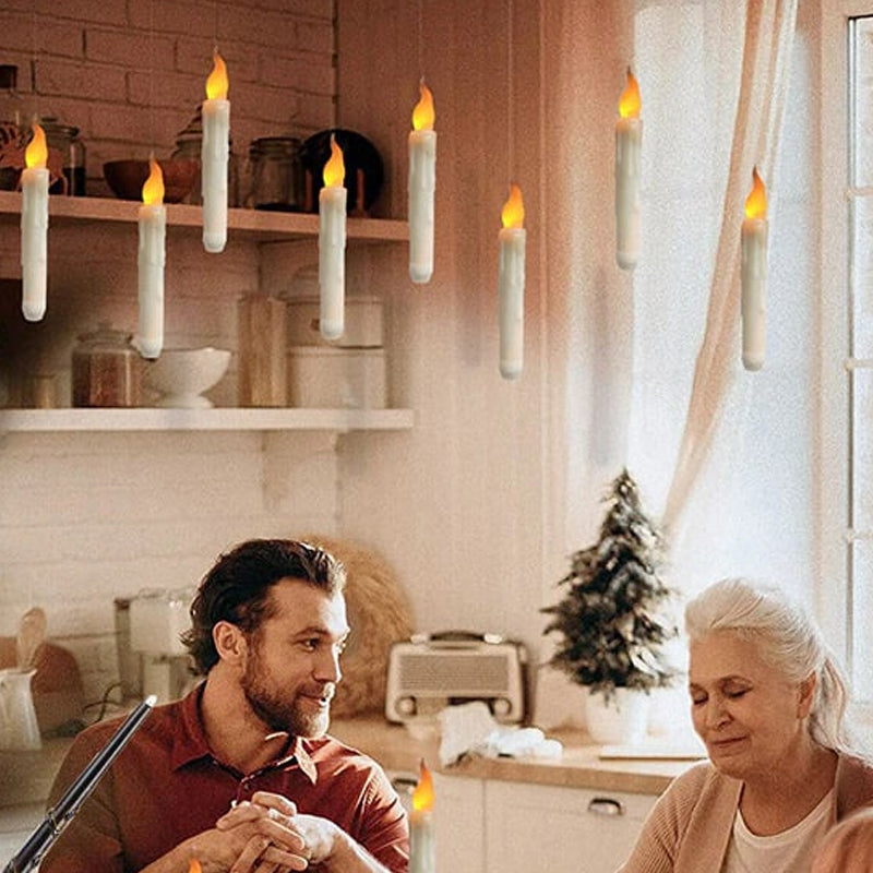 GlowpLume - Hengende LED-Stearinlys med Energieffektiv Belysning