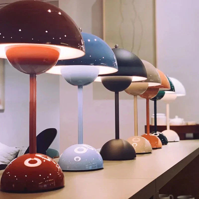 GlowMush - Stilig retro soppformet bordlampe for alle rom