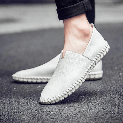 Oliver - Komfortable slip-on-loafers med fleksibel såle