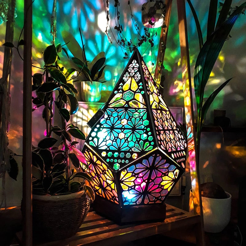 StarGlow - LED Star Projektor Bohemian bordlampe for koselige rom