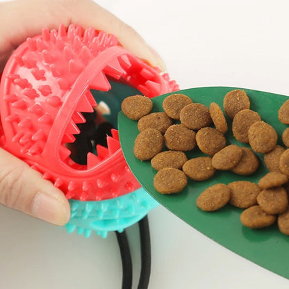 PawPro Tug Ball - Slitesterk Tug Ball-leke med et skjult godbitrom for ekstra moro