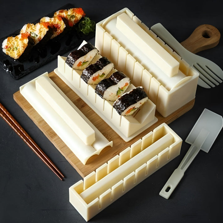 SushiEase - Sushiformsett for Enkle og Hjemmelagde Delikatesser