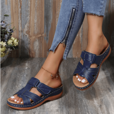 VivaWalk - Komfortable Slip-On Tøfler med Ekstra Traction