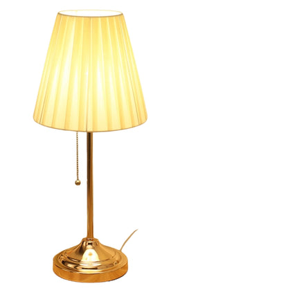 AstralGlow – Empire-skjermbordlampe med kjede og mykt omgivelseslys