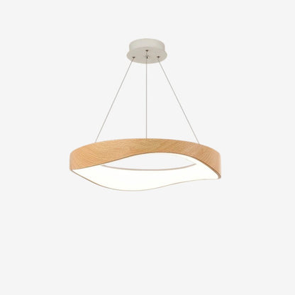 WoodAura – Moderne LED Pendellampe for Hjemmedekorasjon