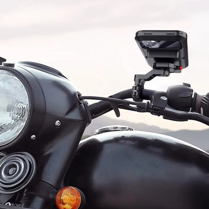 RideMate – Roterende motorsykkeltelefonholder med powerbank