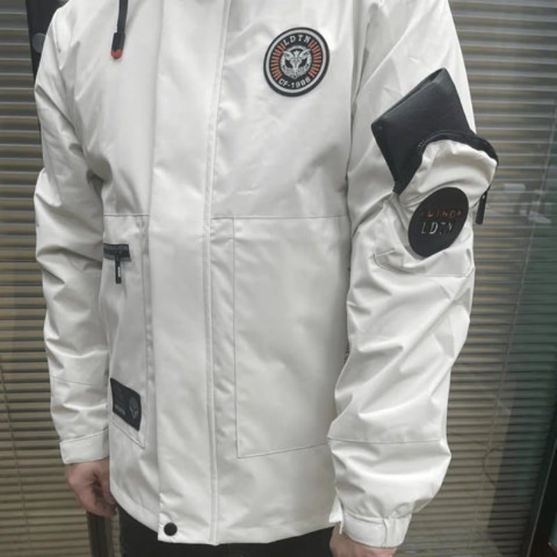 Victor – Jakke med Lange Ermer, Justerbar Hette og Glidelåslukking