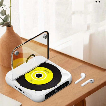 SoundWave – Bærbar Bluetooth CD-spiller med LCD-skjerm