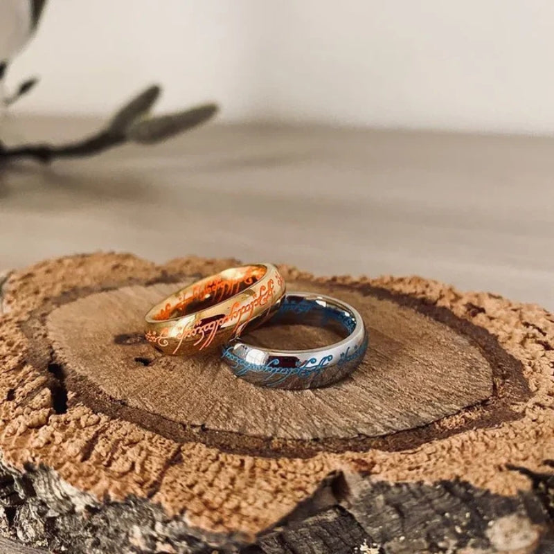 Diede – Gravert Glow-ring for Moderne Bruk