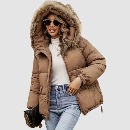 Clara – Langermet Hettefrakk med Glidelås