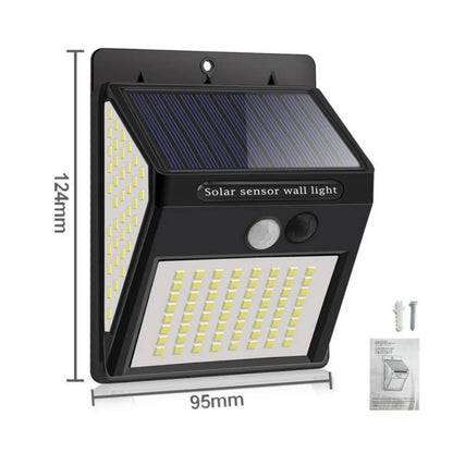 SolarLux - Solenergi LED bevegelseslys for uanstrengt utendørsbelysning