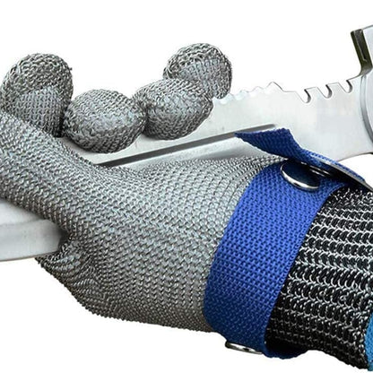 GripShield – Hansker i rustfritt stålnett for overlegen håndbeskyttelse